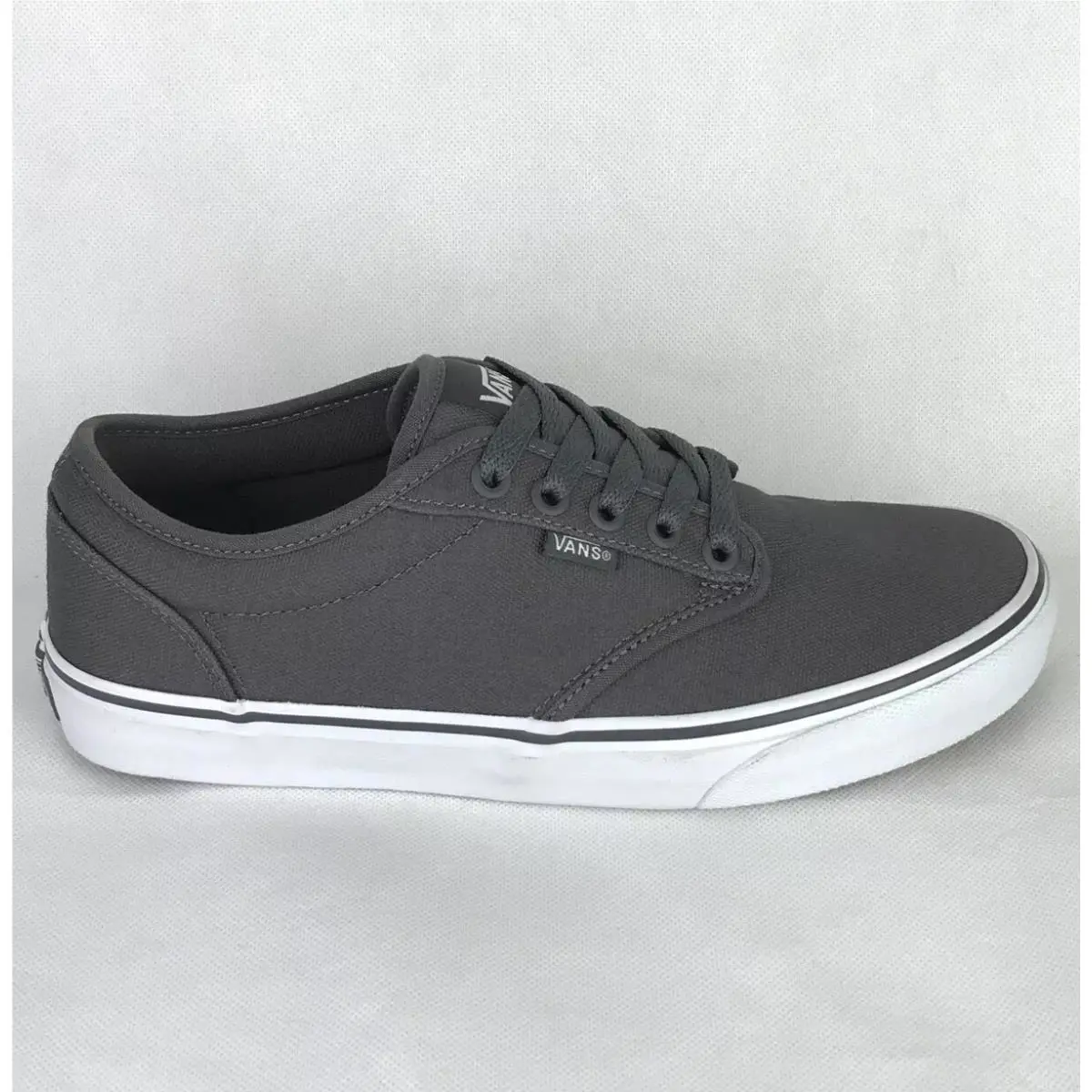 Vans shoes - Atwood - Atwood - Pewter Gray-Grey / White (UPC: 0888366124598) 0