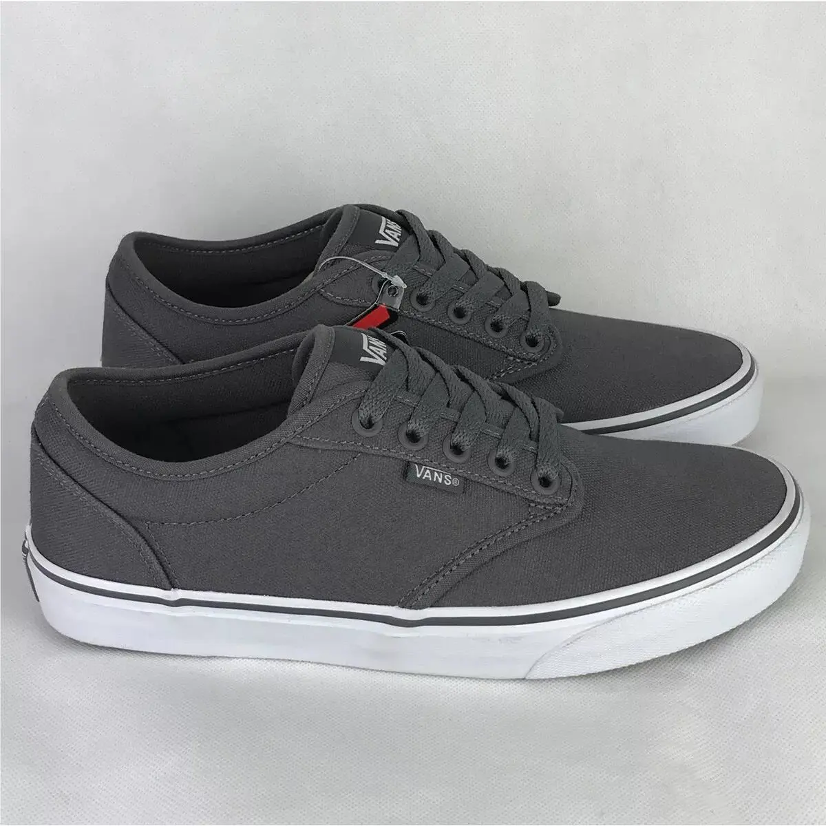 Vans shoes - Atwood - Atwood - Pewter Gray-Grey / White (UPC: 0888366124598) 1