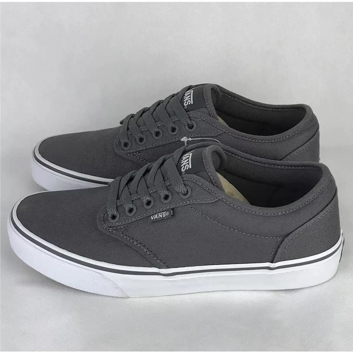 Vans shoes - Atwood - Atwood - Pewter Gray-Grey / White (UPC: 0888366124598) 2