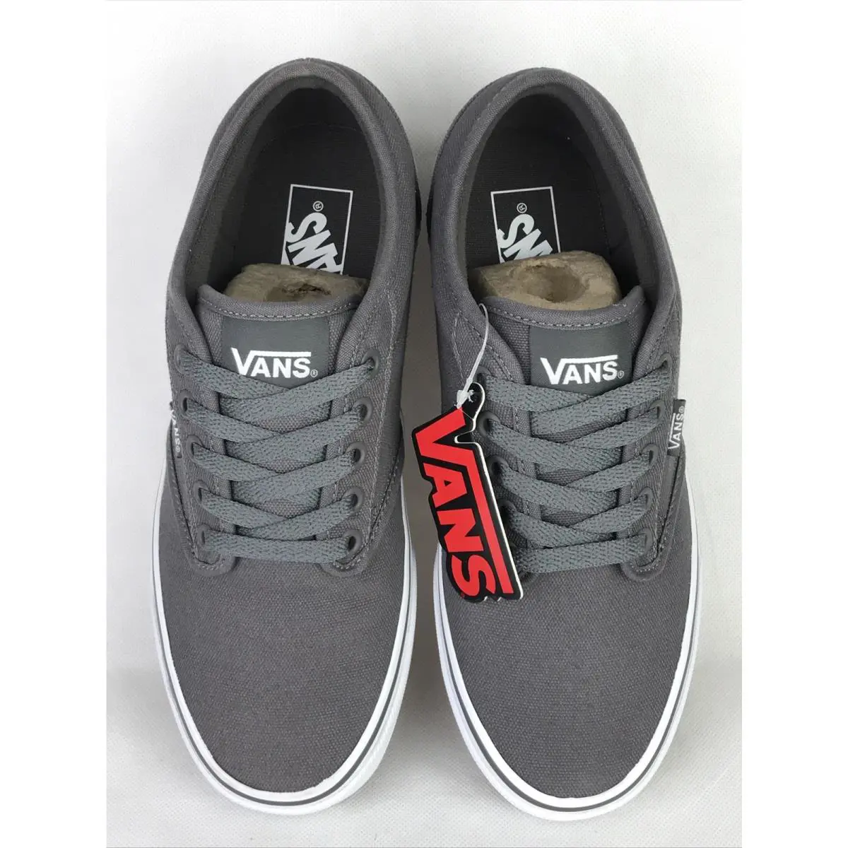 Vans shoes - Atwood - Atwood - Pewter Gray-Grey / White (UPC: 0888366124598) 3