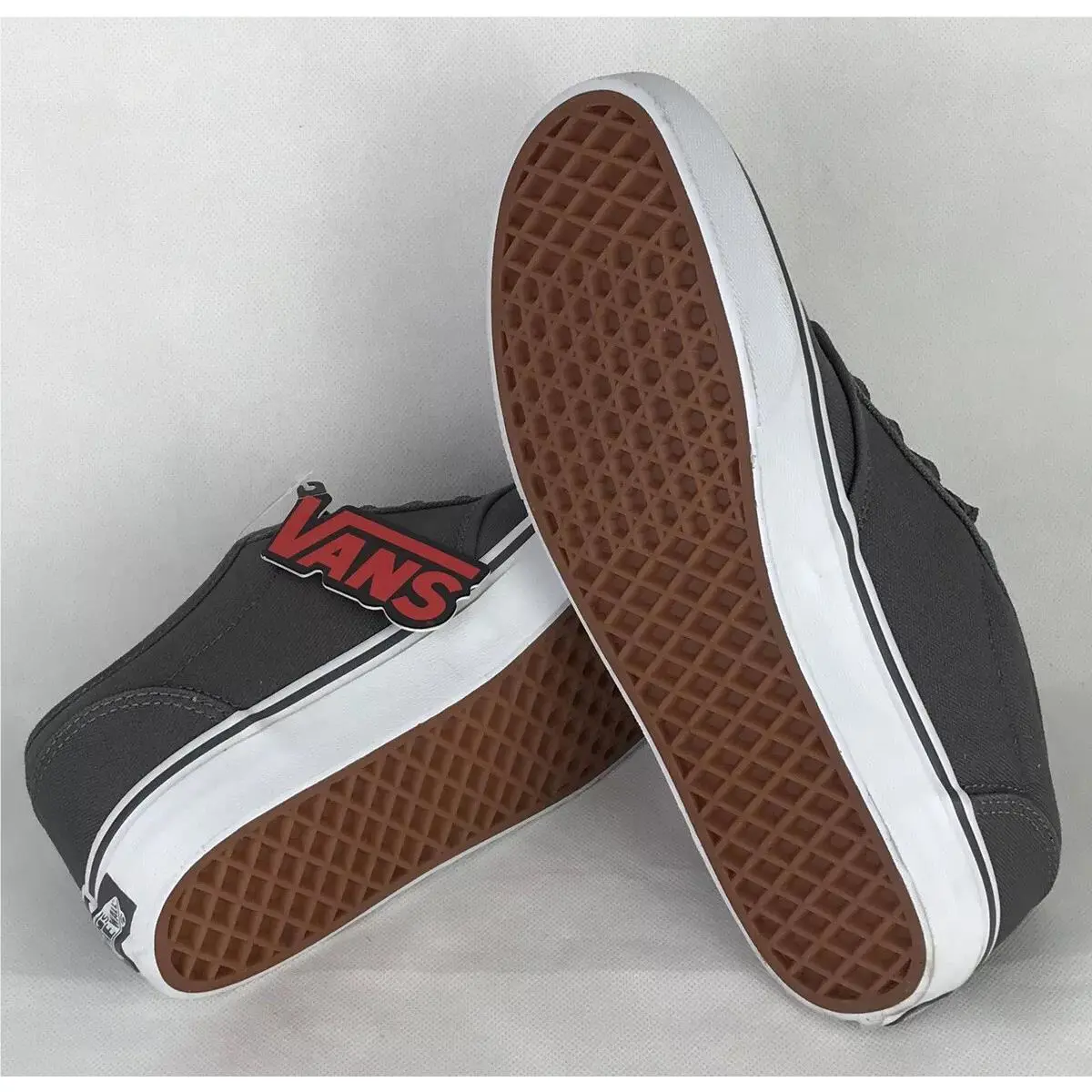 Vans shoes - Atwood - Atwood - Pewter Gray-Grey / White (UPC: 0888366124598) 4