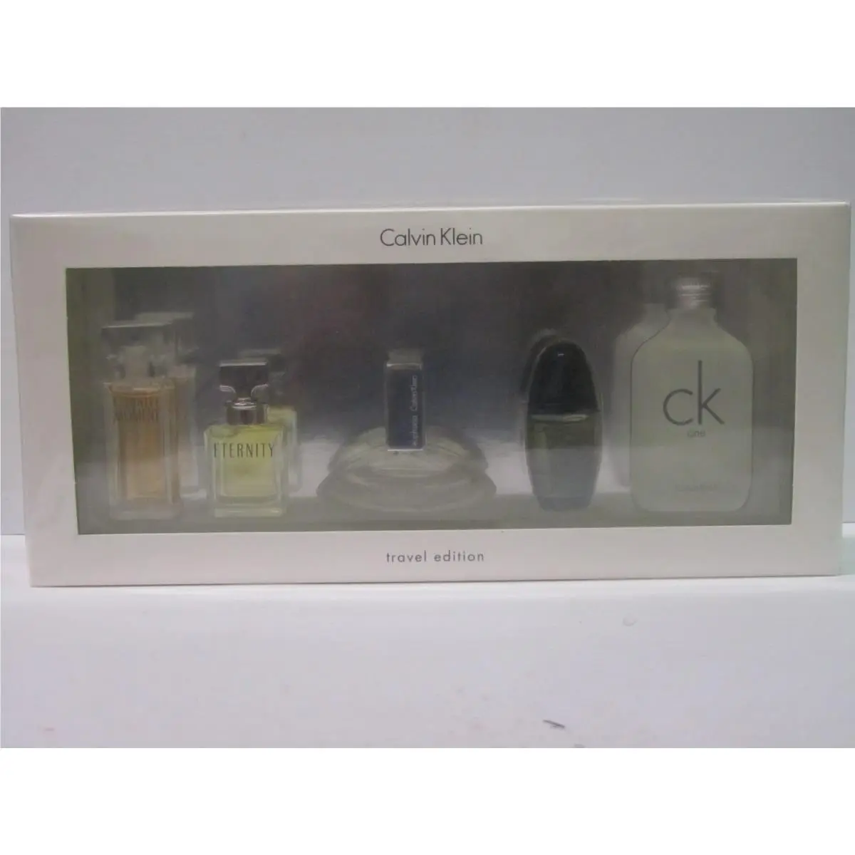 Calvin Klein Travel Edition Fragrances For Women 5 Pieces Set Mini Size Vintage