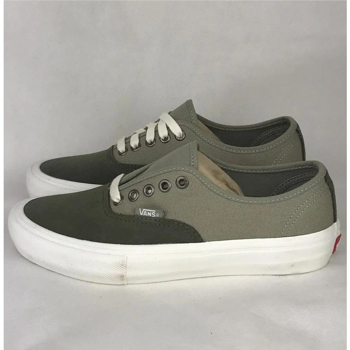 Vans shoes - VANS Authentic Pro - Authentic Pro - Gray-Grey / White, Manufacturer: Grape Leaf / Laurel Oak (UPC: 0192826069801) 1