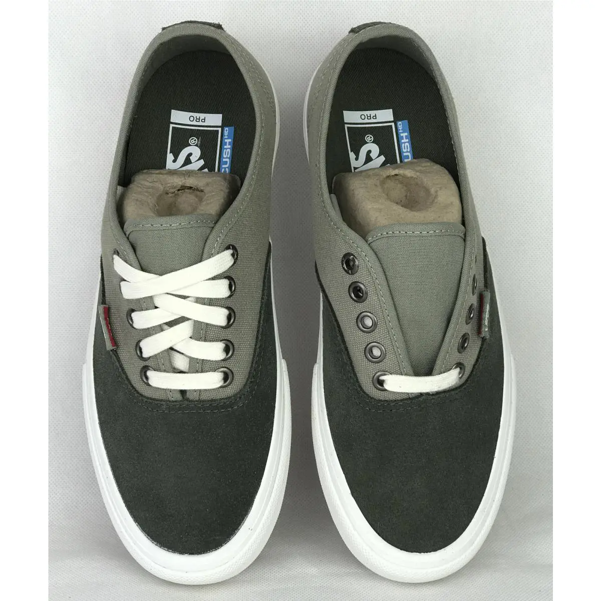 Vans shoes - VANS Authentic Pro - Authentic Pro - Gray-Grey / White, Manufacturer: Grape Leaf / Laurel Oak (UPC: 0192826069801) 2