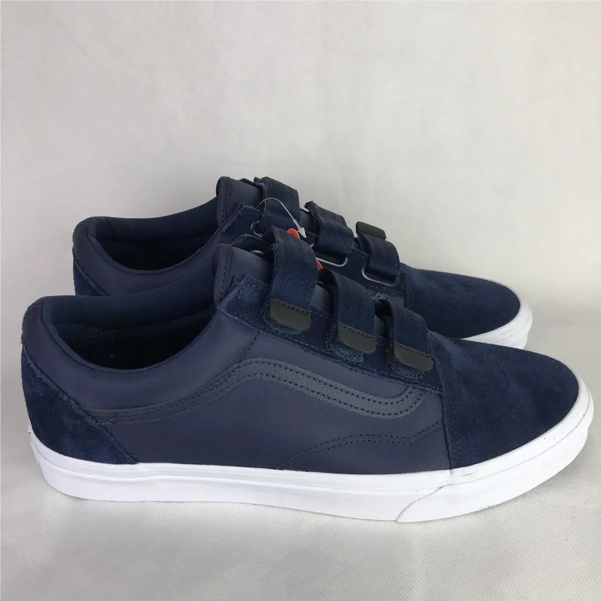 Vans shoes - VANS Old Skool V - Old Skool - VN0A3D29QE7 - Navy Blue / White (UPC: 0191476763411) 1