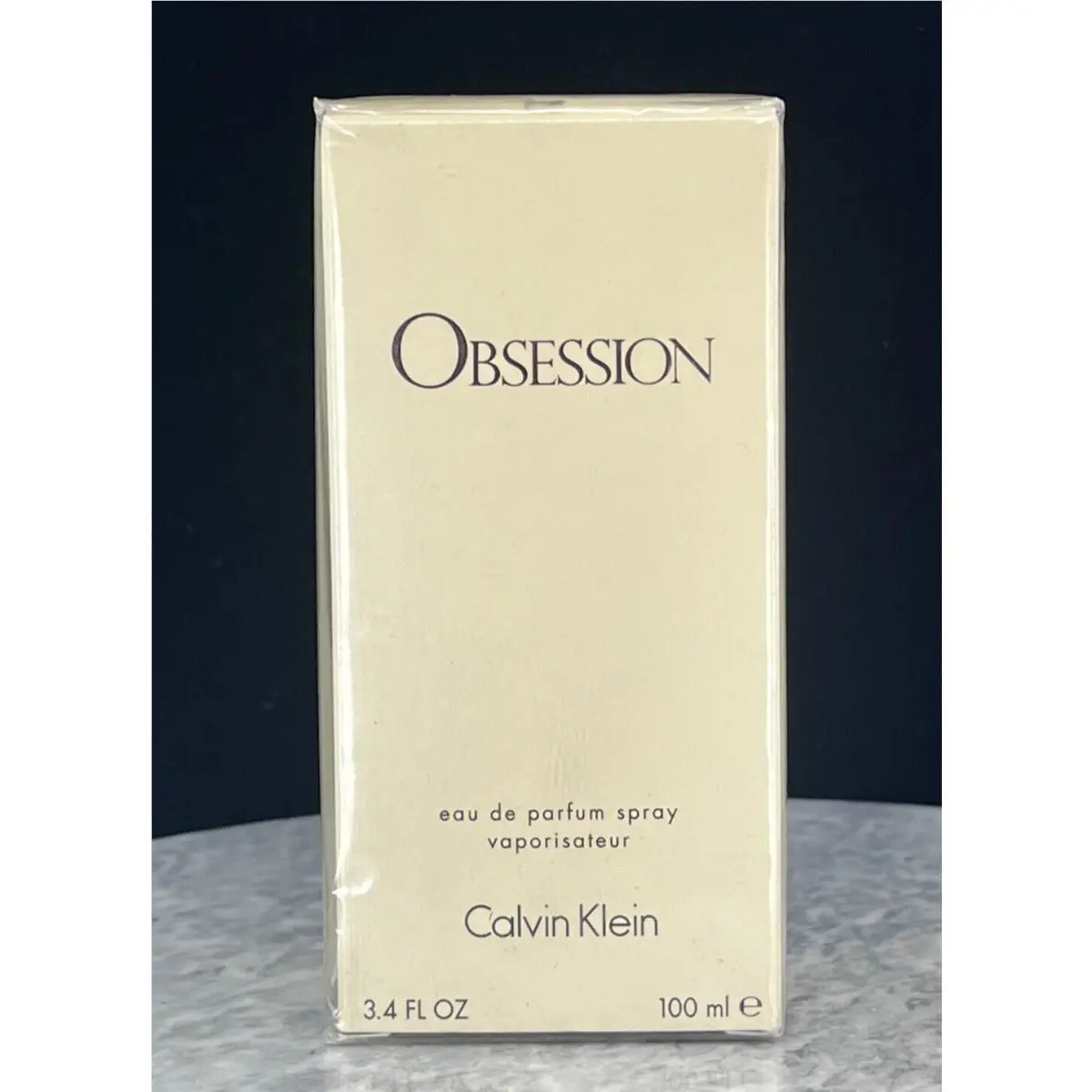 Calvin Klein Obsession Oriental Spicy Fragrance Vintage Edp Spray 3.4 oz