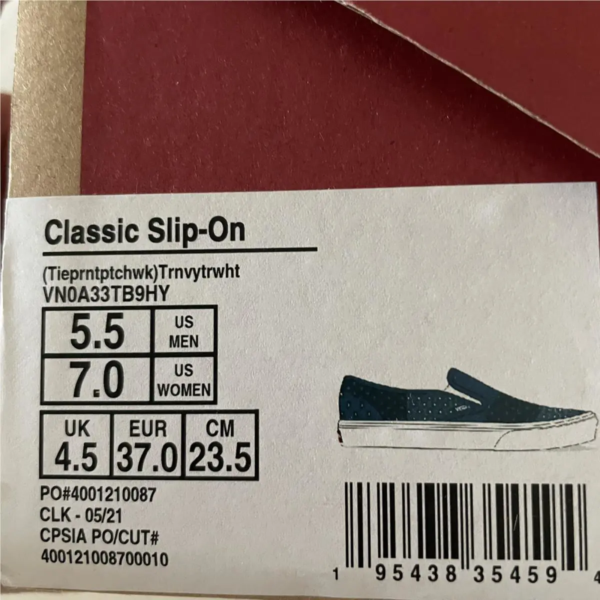 Vans shoes - Vans Tie Print Mix - Tie Print Mix - Multicolor 6