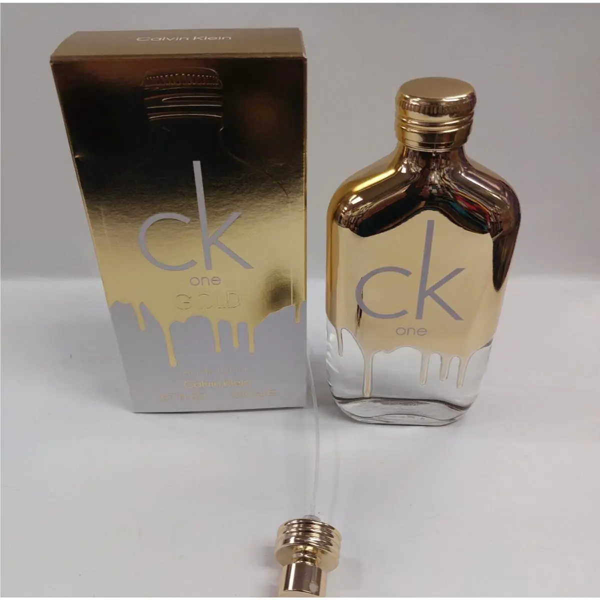 CK One Gold by Calvin Klein For Unisex 6.7 oz Edt Spray