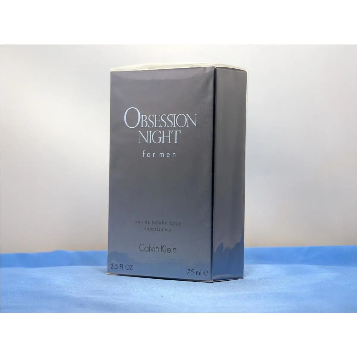 Obsession Night by Calvin Klein Men 2.5oz-75ml Edt Spray New-sealed