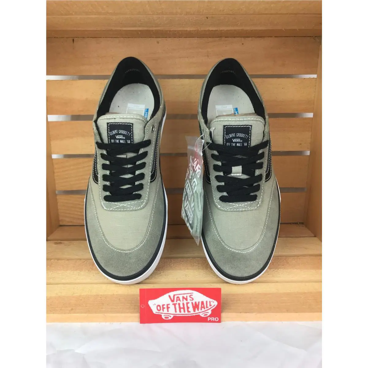 Vans shoes - Gilbert Crockett - Gilbert Crockett - Laurel Oak Gray Grey Black White (UPC: 0192826068866) 1