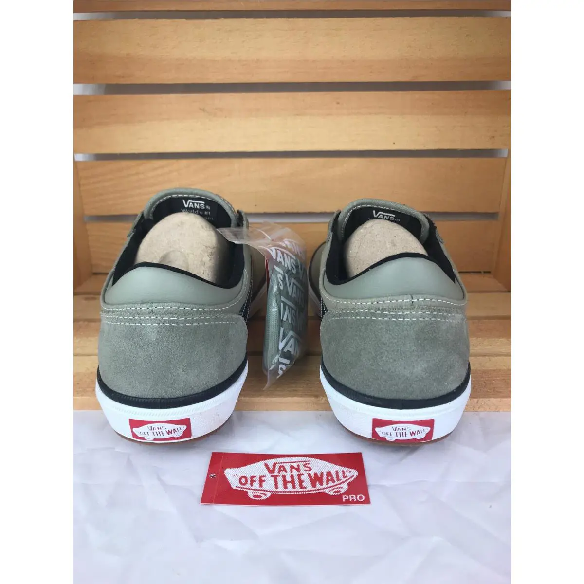 Vans shoes - Gilbert Crockett - Gilbert Crockett - Laurel Oak Gray Grey Black White (UPC: 0192826068866) 2