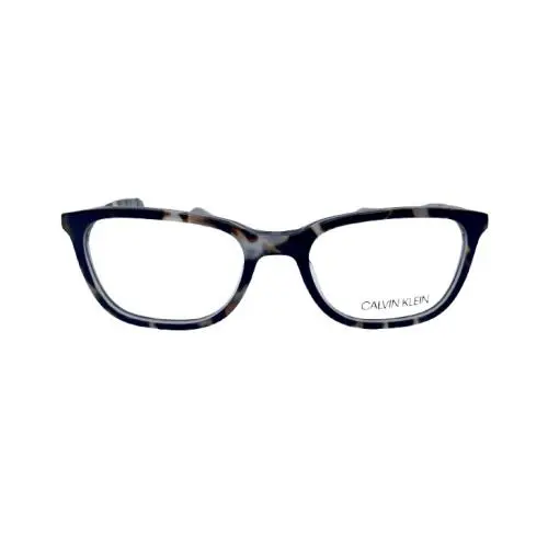 Women Calvin Klein CK20507 028 Cat Eye Havana Gold Grey Designated Eyeglasses