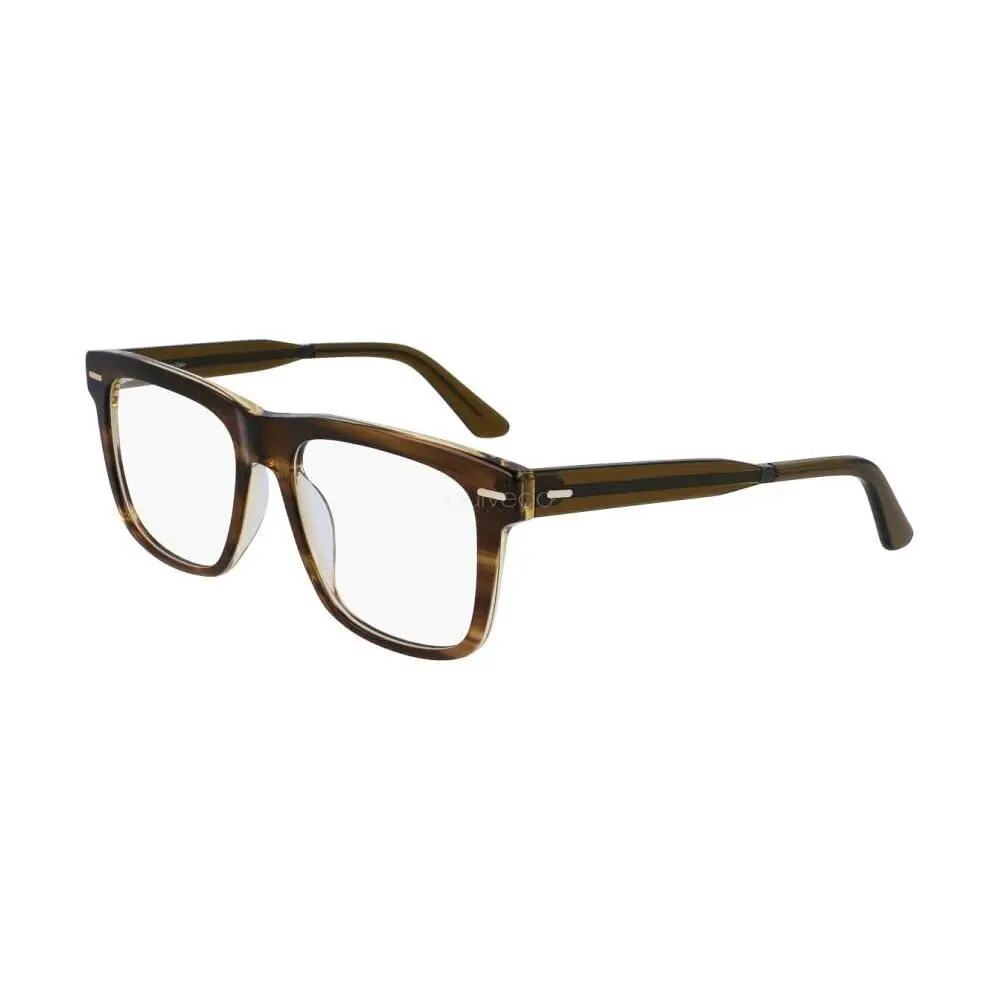 Calvin Klein CK 22538 317 Striped Olive Eyeglasses 55/18/145