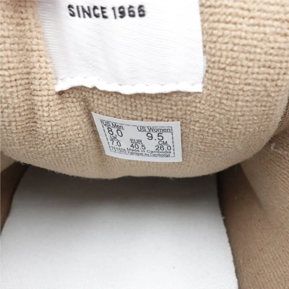 Vans shoes Knu Skool - Beige 0