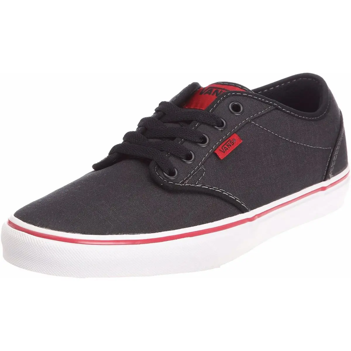 Size 12 - Vans Atwood Low Skateboard Shoe Black / Chili