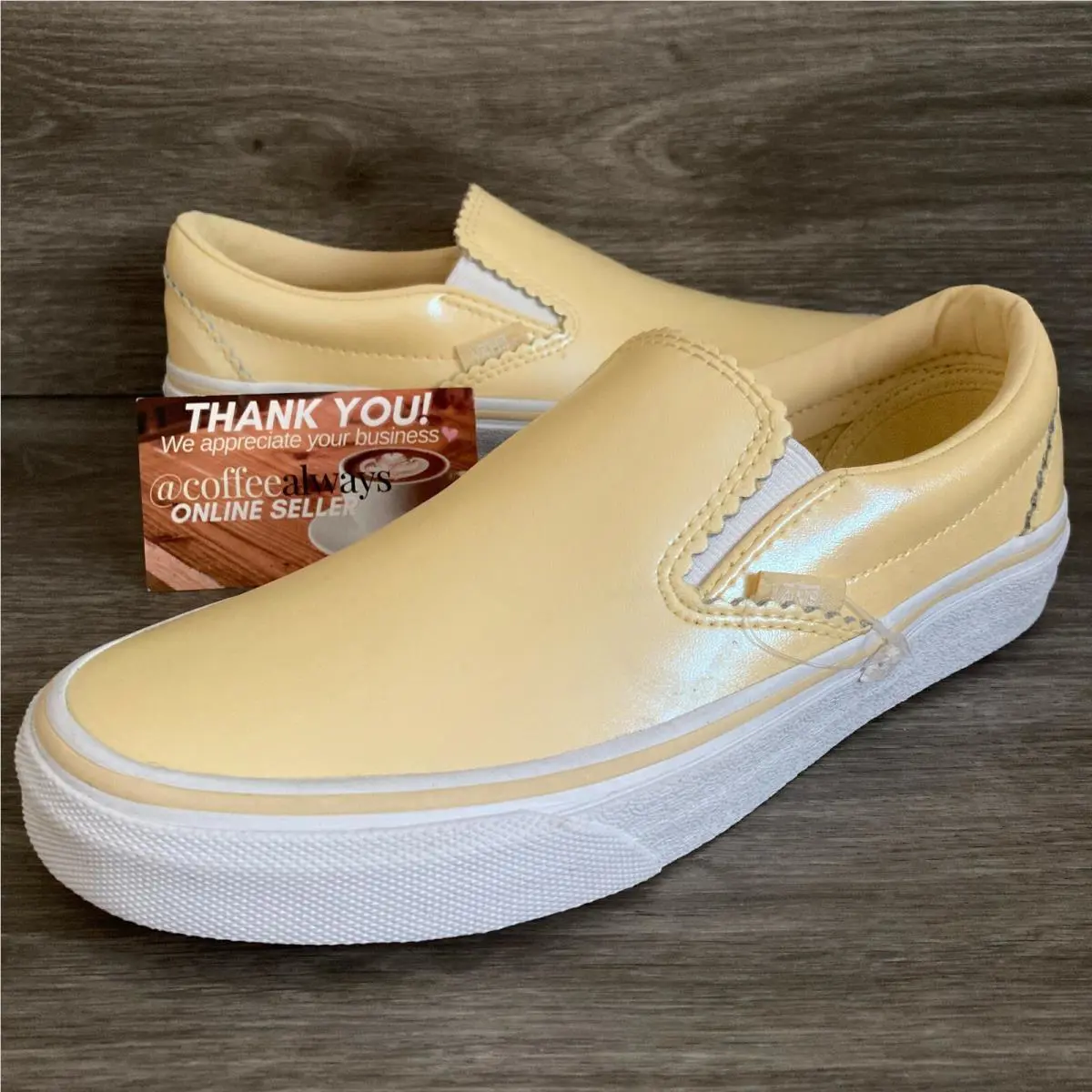 Vans shoes - Vans Classic Slip-On - Classic - VN0A38F7VMH - Gold (UPC: 192824155117) 1