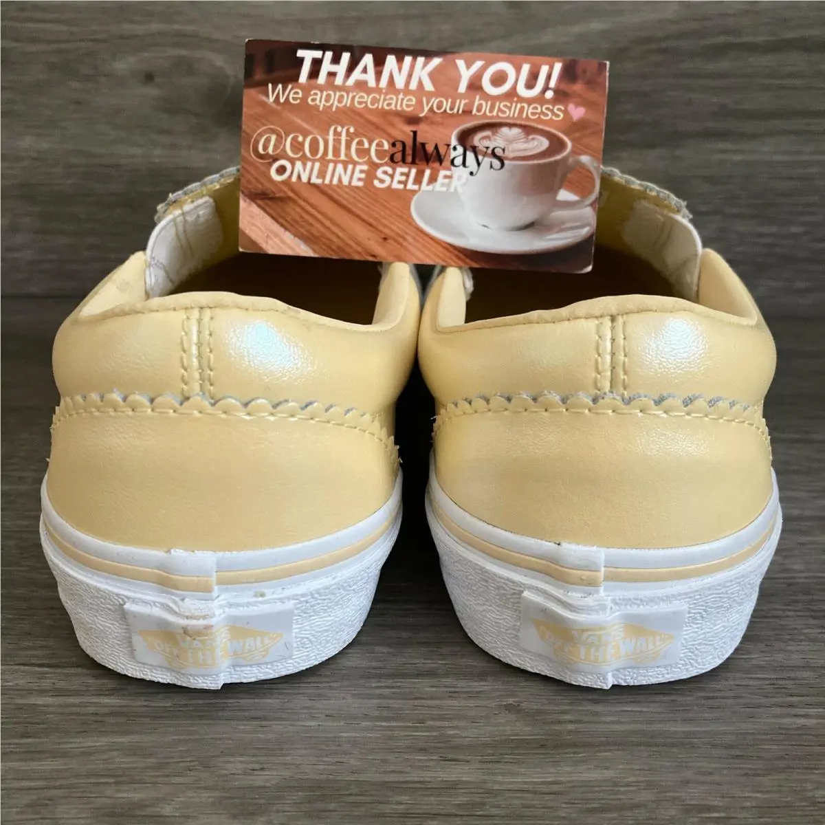 Vans shoes - Vans Classic Slip-On - Classic - VN0A38F7VMH - Gold (UPC: 192824155117) 6