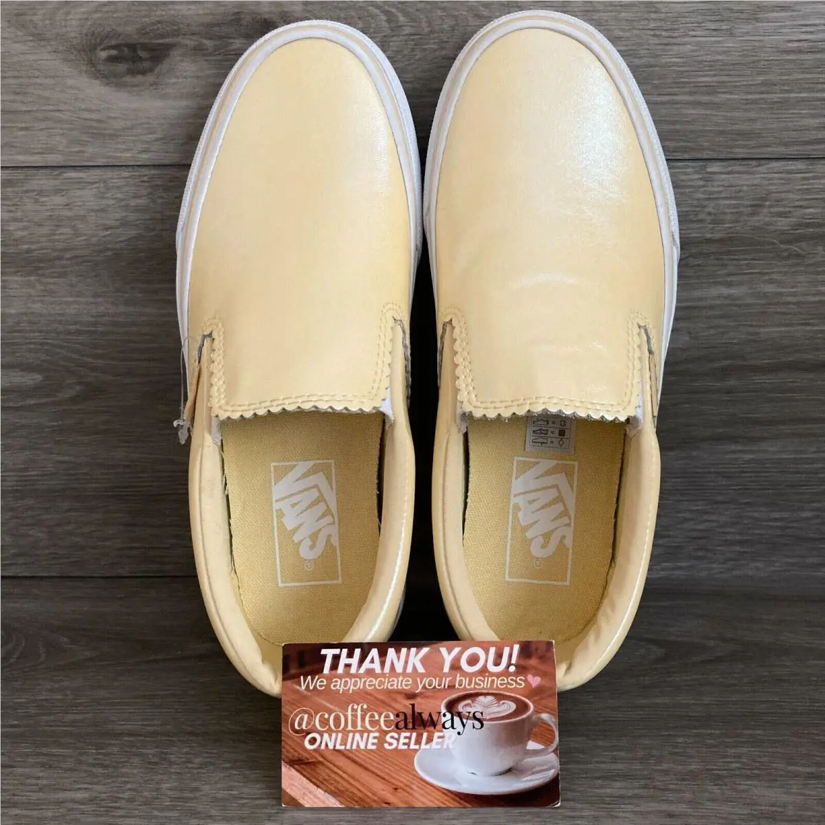 Vans shoes - Vans Classic Slip-On - Classic - VN0A38F7VMH - Gold (UPC: 192824155117) 7