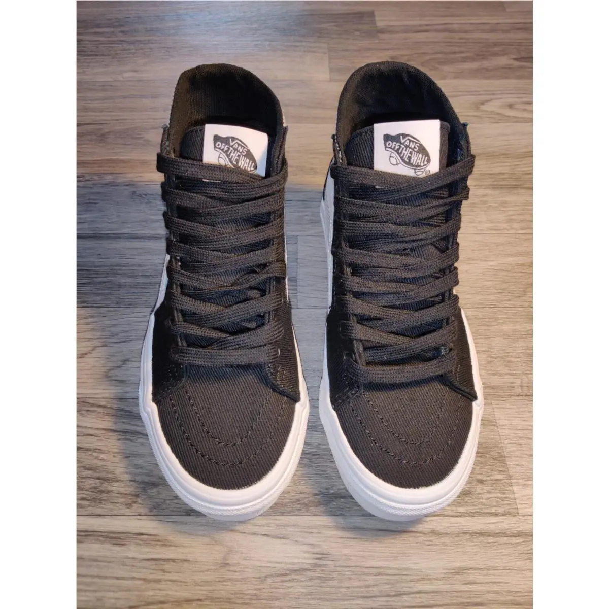 Vans shoes - Vans Sk8 Hi Tapered - Tapered - VN0A4U16WRJ - Black White Beige 1