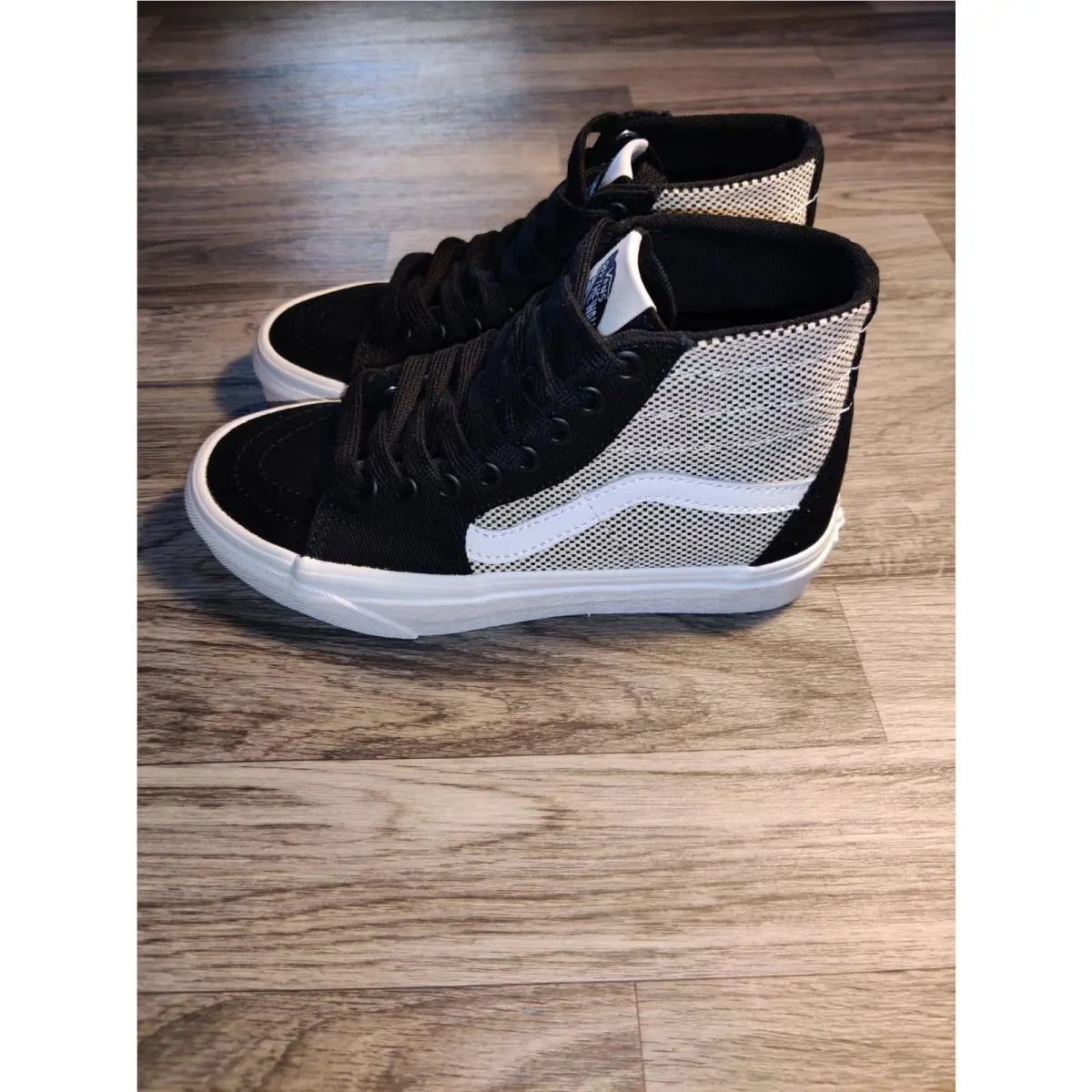 Vans shoes - Vans Sk8 Hi Tapered - Tapered - VN0A4U16WRJ - Black White Beige 5