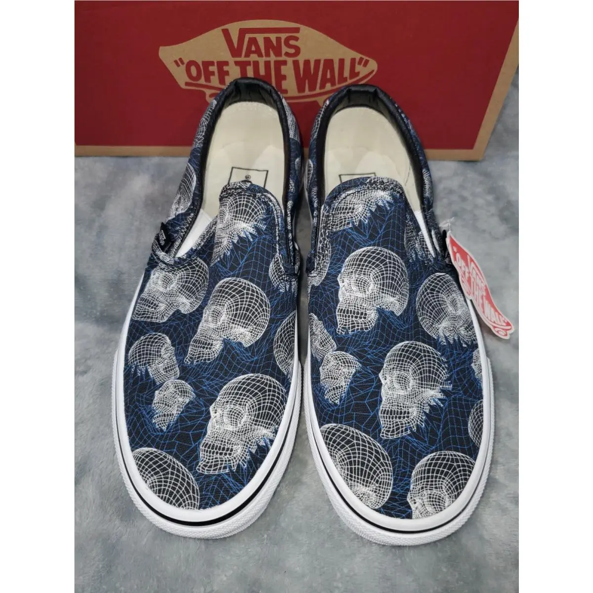 Vans shoes - VANS WIREFRAME SKULLS - WIREFRAME SKULLS - Multicolor (UPC: 195438354501) 1