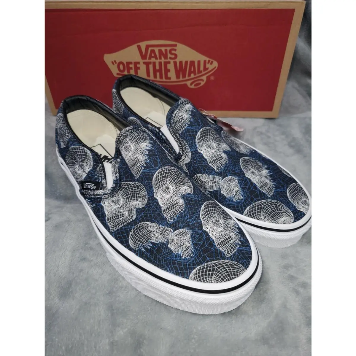 Vans shoes - VANS WIREFRAME SKULLS - WIREFRAME SKULLS - Multicolor (UPC: 195438354501) 3
