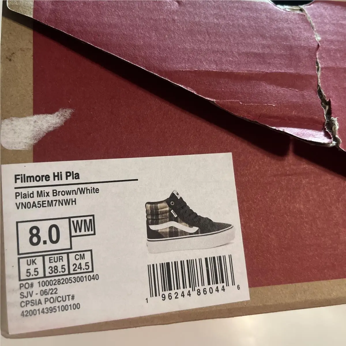 Vans shoes - VANS Filmore - Filmore - Vans Filmore Platforms - Brown (UPC: 196244860446) 3