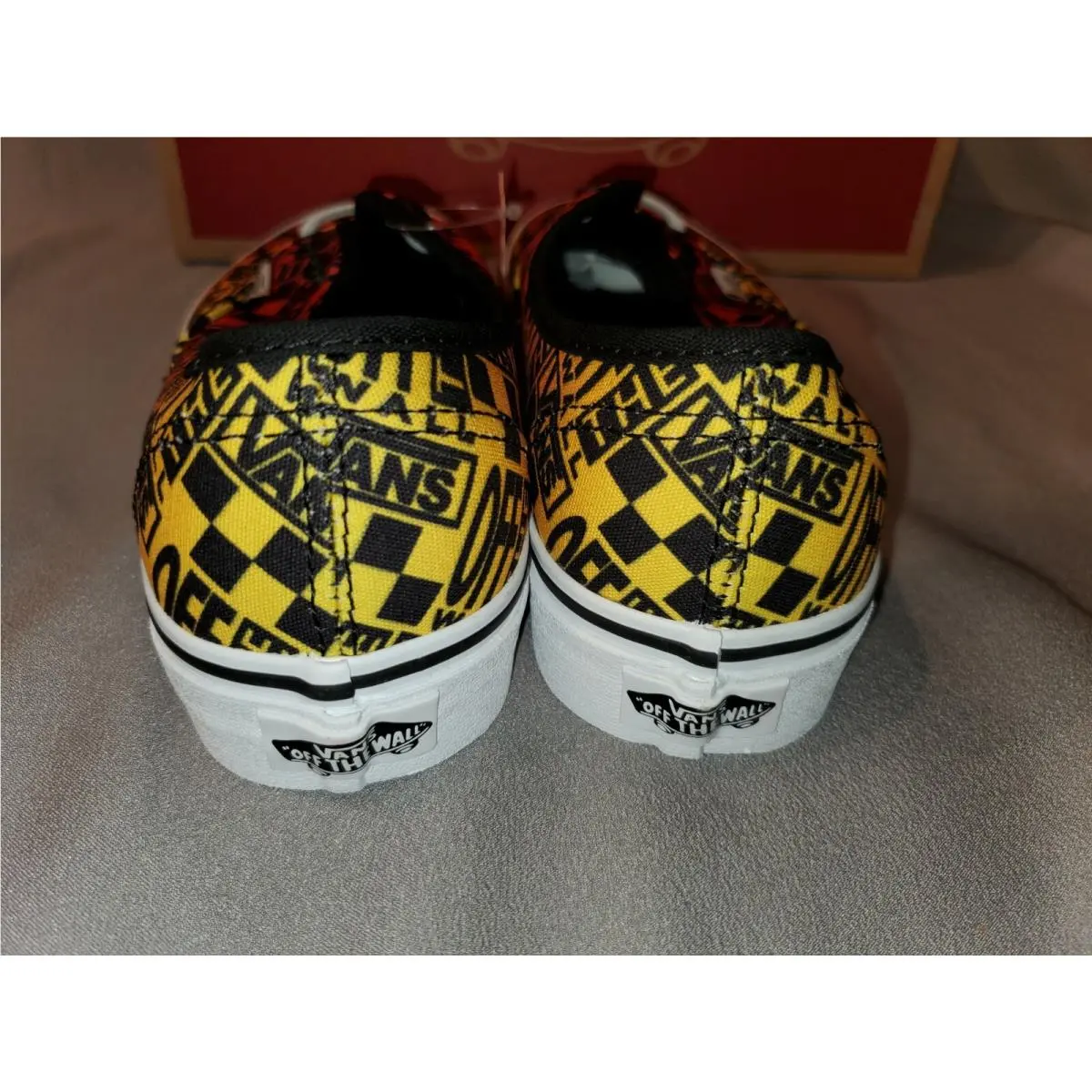 Vans shoes - VANS AUTHENTIC LOGO FLAME - AUTHENTIC LOGO FLAME - Black (UPC: 194901255970) 2