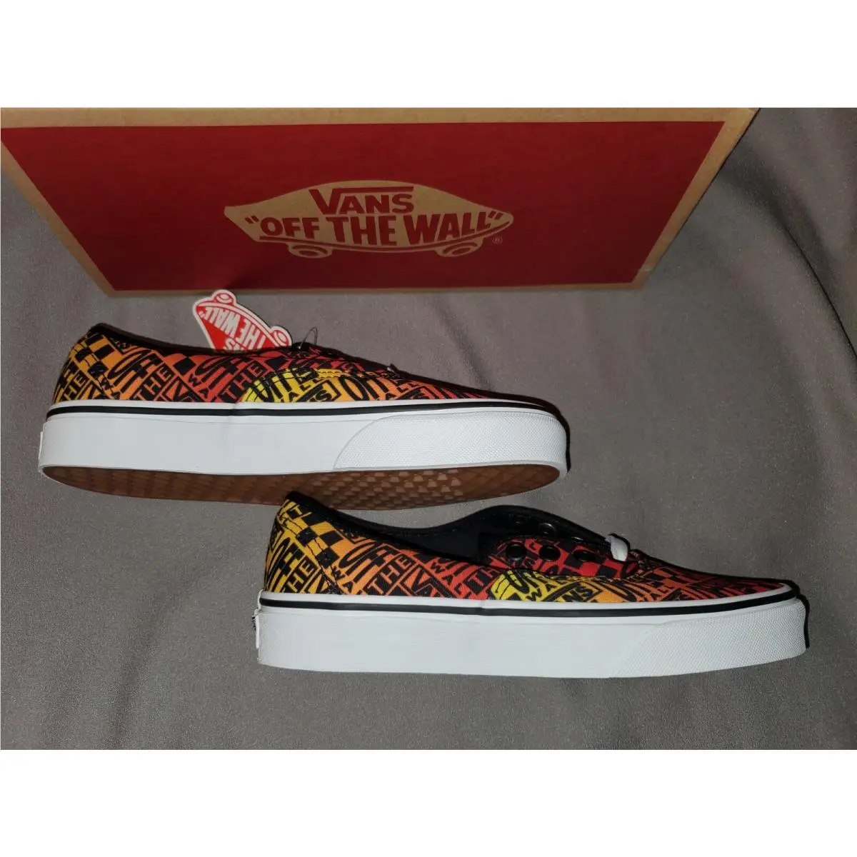 Vans shoes - VANS AUTHENTIC LOGO FLAME - AUTHENTIC LOGO FLAME - Black (UPC: 194901255970) 3