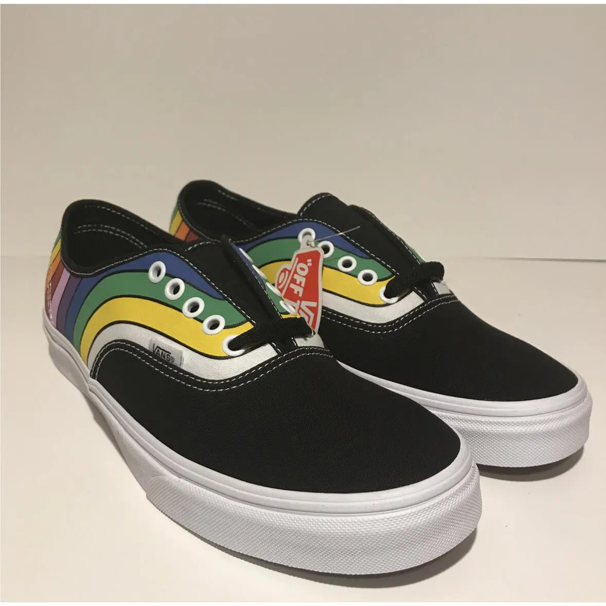 Vans shoes - Black White Multi (UPC: 194112351355) 1
