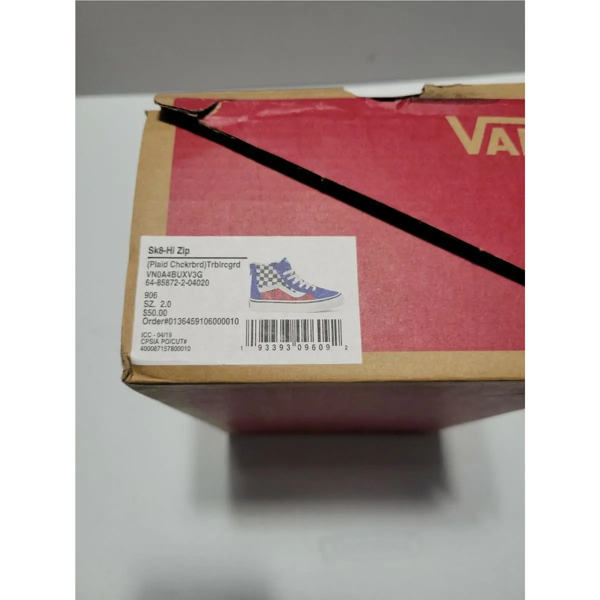 Vans shoes - Vans Sk8-Hi - Multicolor (UPC: 193393096092) 5