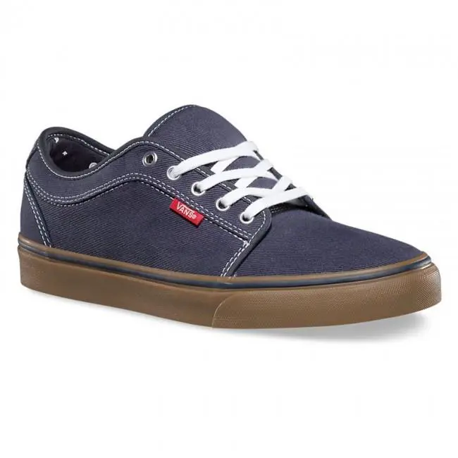 Vans Chukka Low Bandana Navy Gum Canvas SZ Mens 7.5 25.5 CM Shoes Womens 9