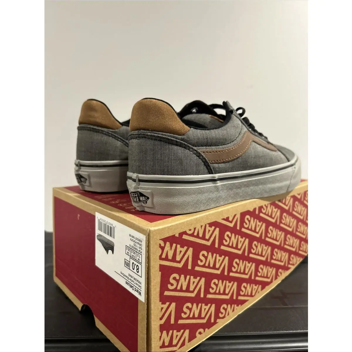 Vans shoes - VANS Ward - Ward - VN0A3WLHN42 - Gray (UPC: 0196575203240) 12