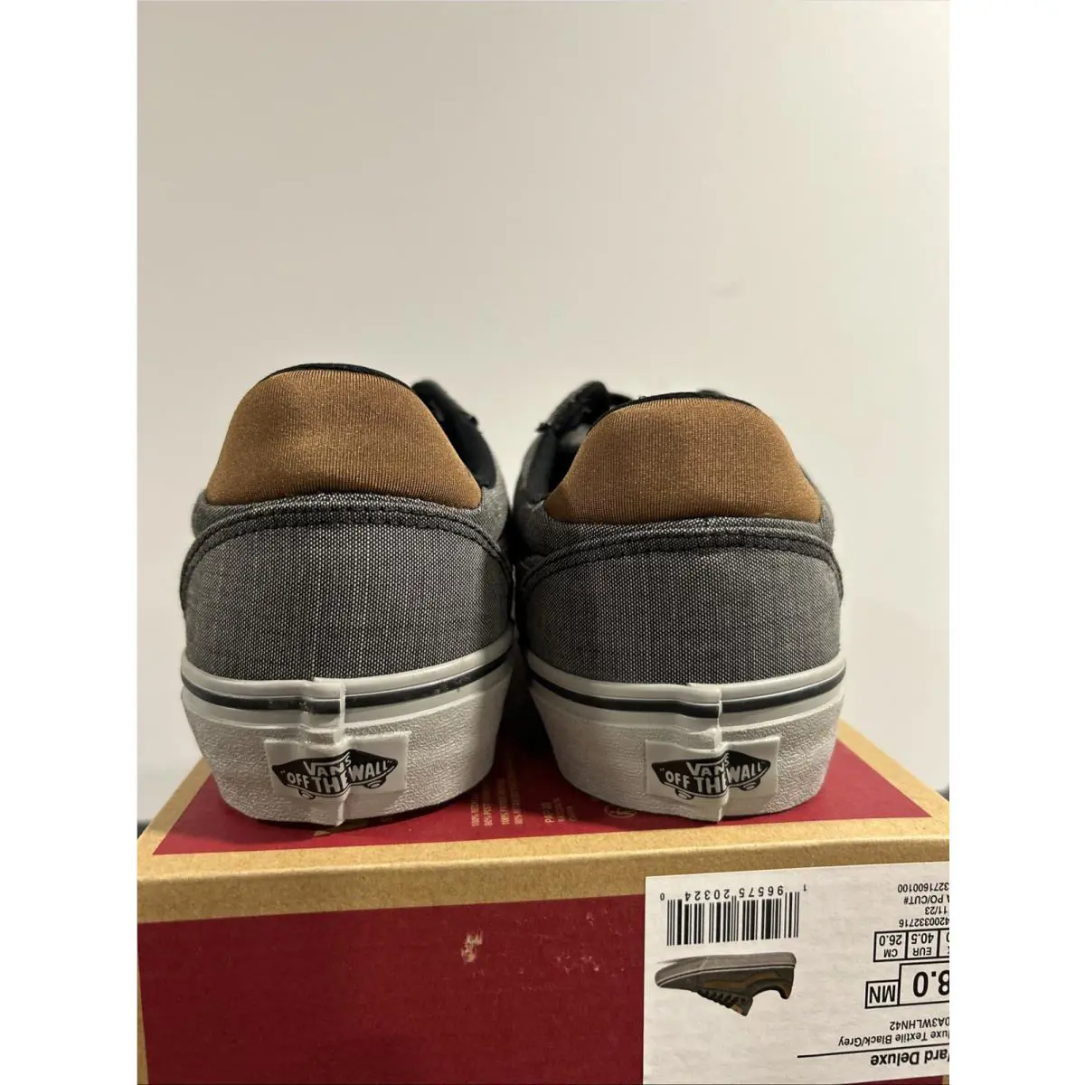 Vans shoes - VANS Ward - Ward - VN0A3WLHN42 - Gray (UPC: 0196575203240) 7