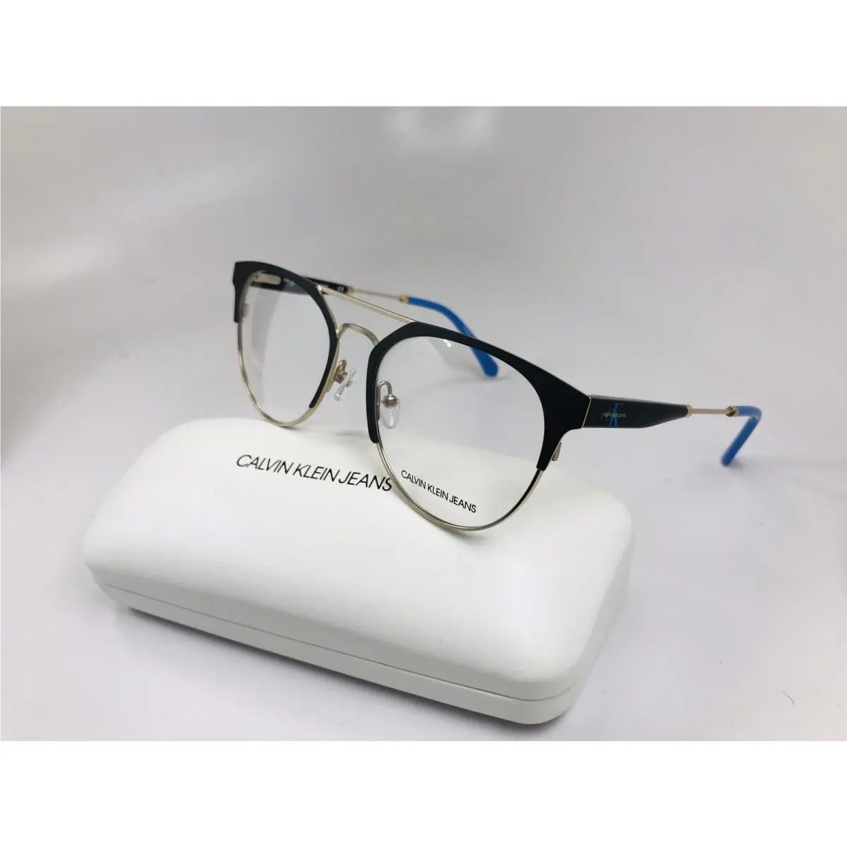 Calvin Klein Jeans CKJ18103 001 Black Eyeglasses 51mm with Case