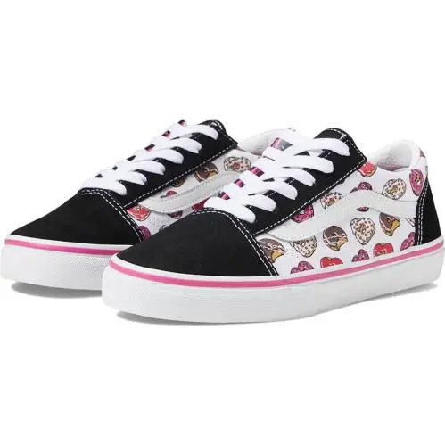 Vans Old Skool Love Lace Unisex Men Size 6 = Women Size 7.5 Shoes Black/pink - Love Vans Black/Pink