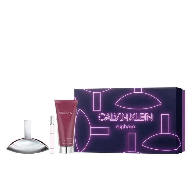Calvin Klein Euphoria Eau de Parfum 1.7 Oz. Gift Set Women`s 3-Pc