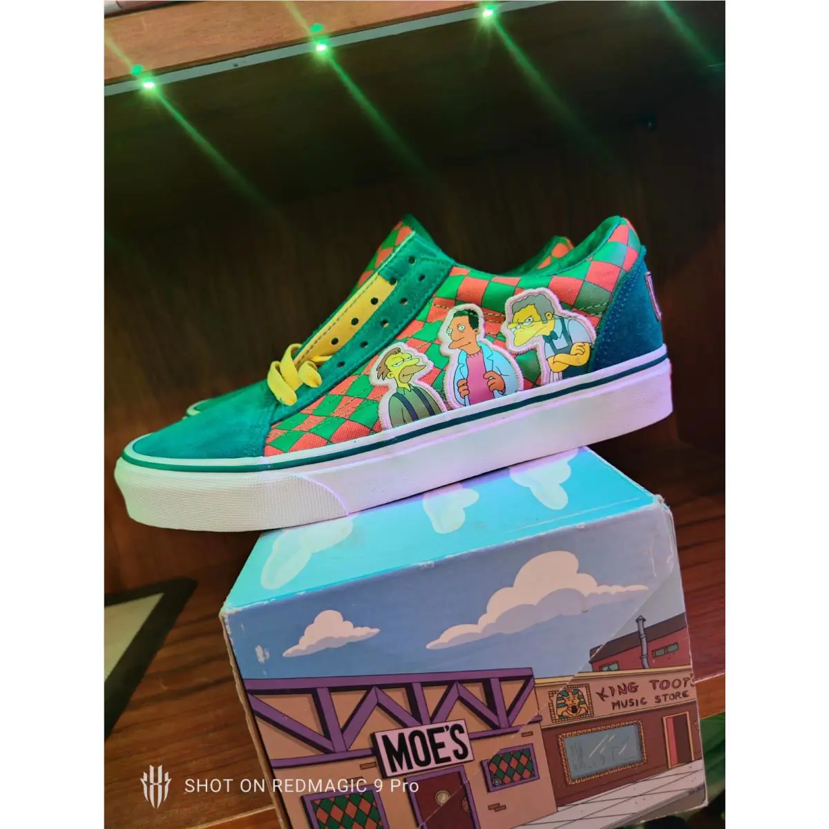 Vans shoes - VANS Old Skool - Old Skool - VN0A4BV521L - Green 0