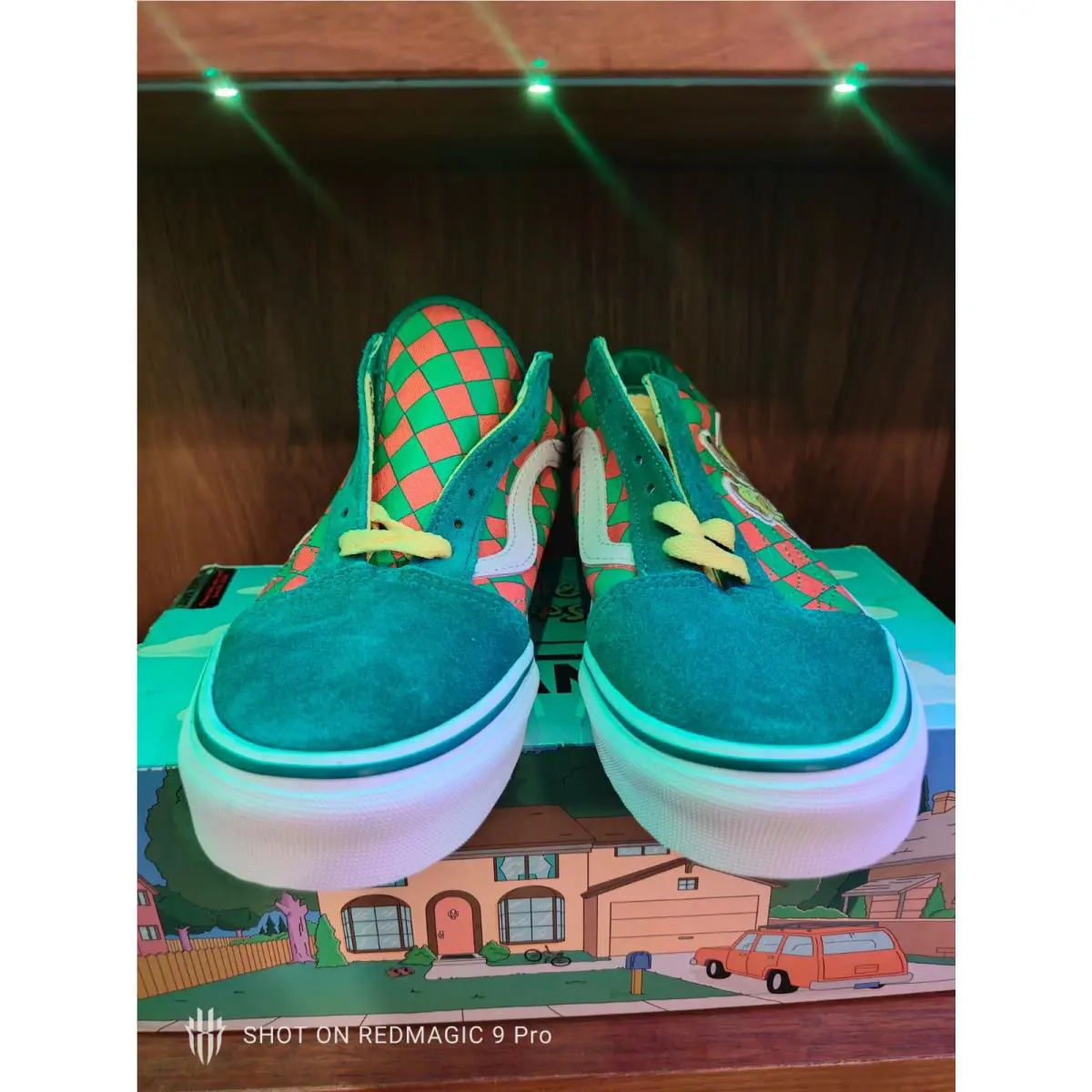 Vans shoes - VANS Old Skool - Old Skool - VN0A4BV521L - Green 1
