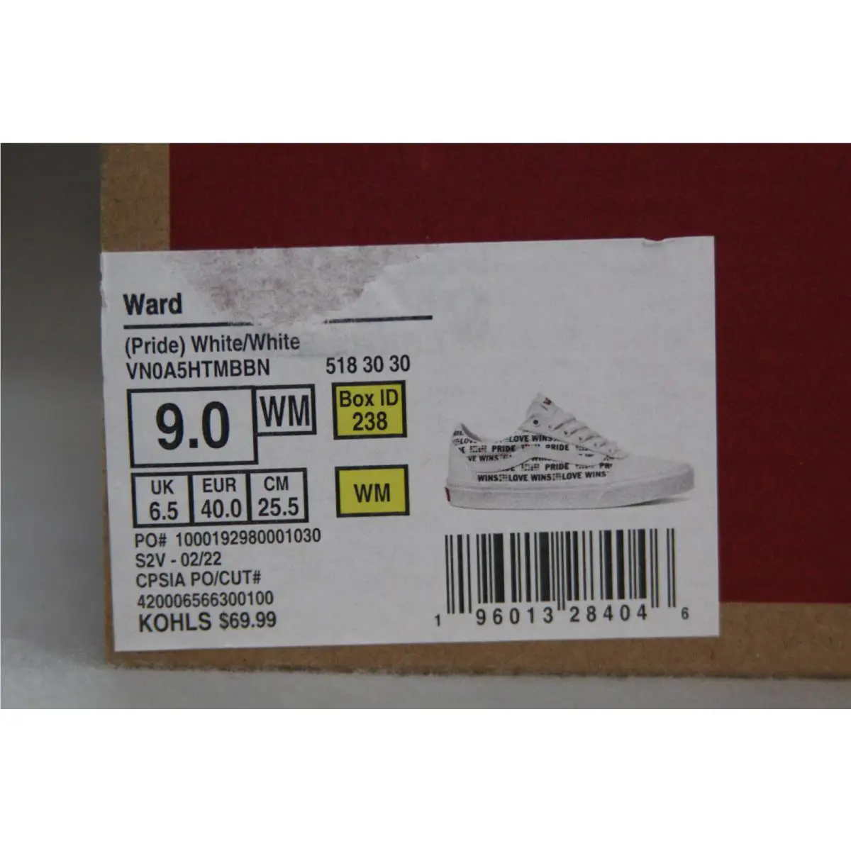 Vans shoes - VANS Ward - Ward - White (UPC: 196013284046) 19