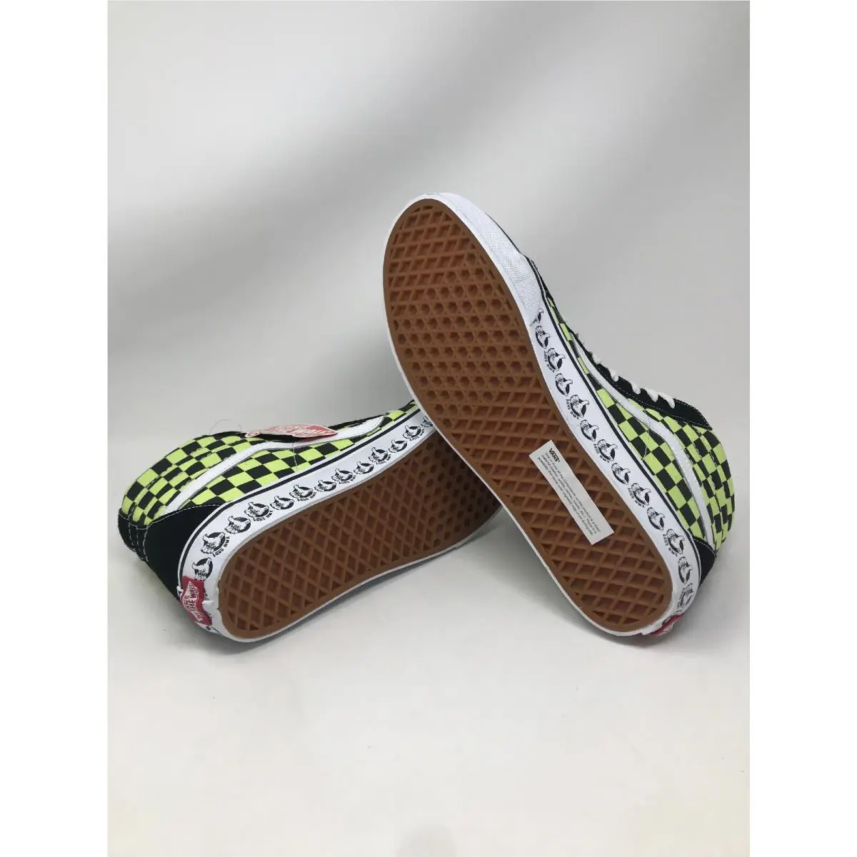 Vans shoes - VANS SK8-Hi Reissue - Reissue - VN0A4BV8V3W - Black / Sharp Green / White (UPC: 0193395008277) 3
