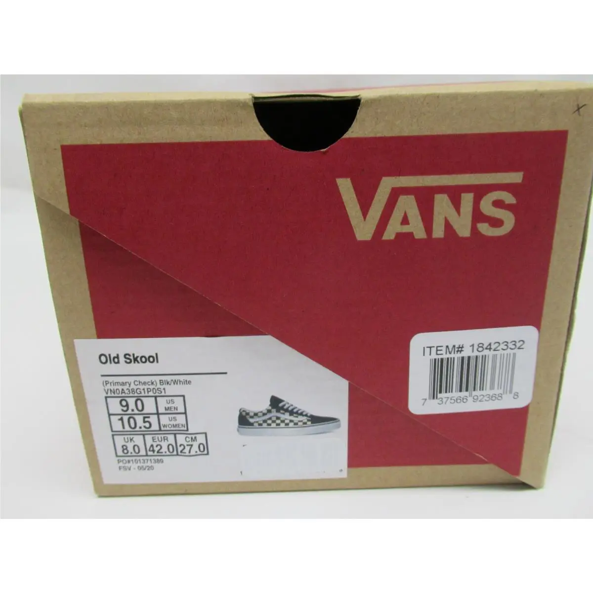 Vans shoes - VANS Old Skool - Old Skool - VN0A38G1P0S1 - Black (UPC: 737566923688) 5