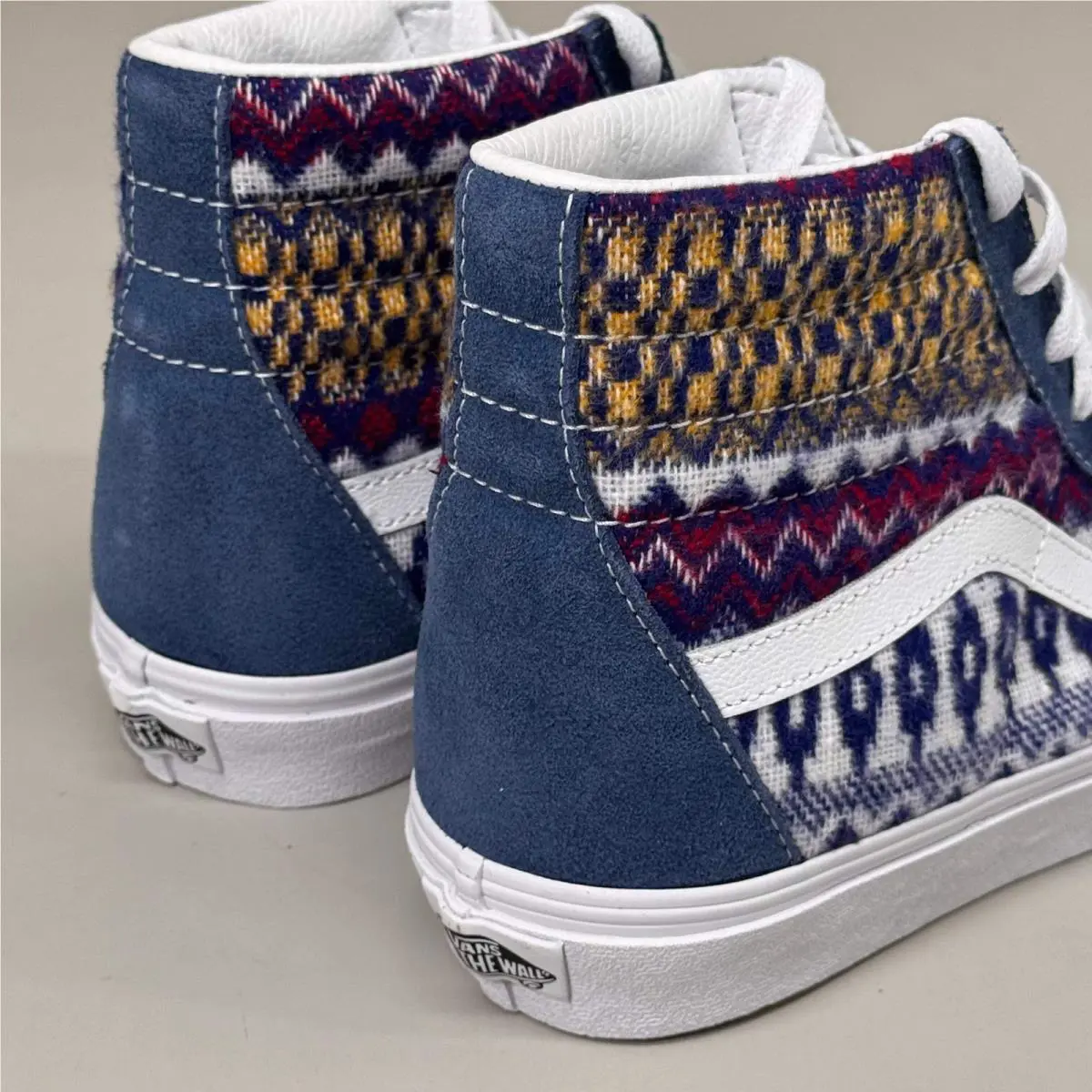 Vans shoes - Blue, White, Red & Yellow 8