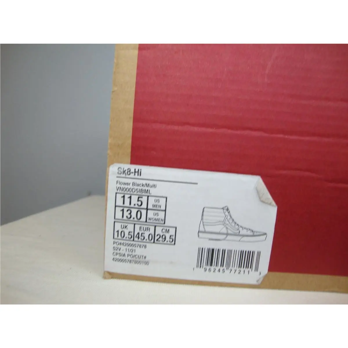 Vans shoes - VANS Sk8-Hi - VN000D5IBML - Black (UPC: 196245772113) 7