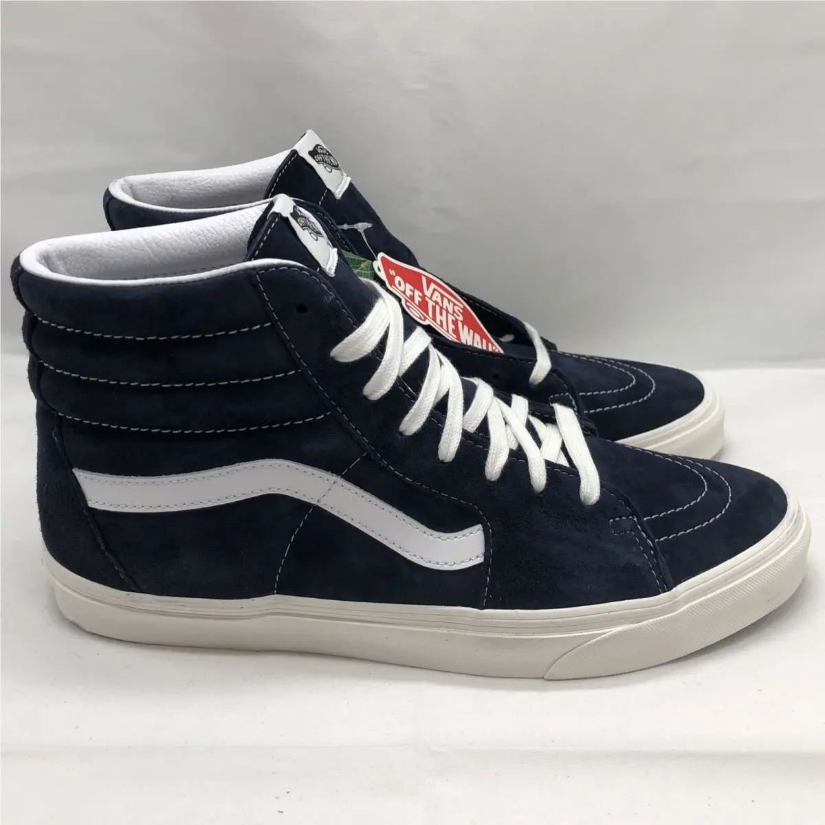Vans shoes - Vans Sk8 Hi - VN0A32QG9G5 - Navy Blue White, Manufacturer: Parisian Nights White (UPC: 0195439354814) 0
