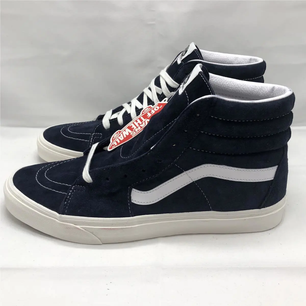 Vans shoes - Vans Sk8 Hi - VN0A32QG9G5 - Navy Blue White, Manufacturer: Parisian Nights White (UPC: 0195439354814) 1