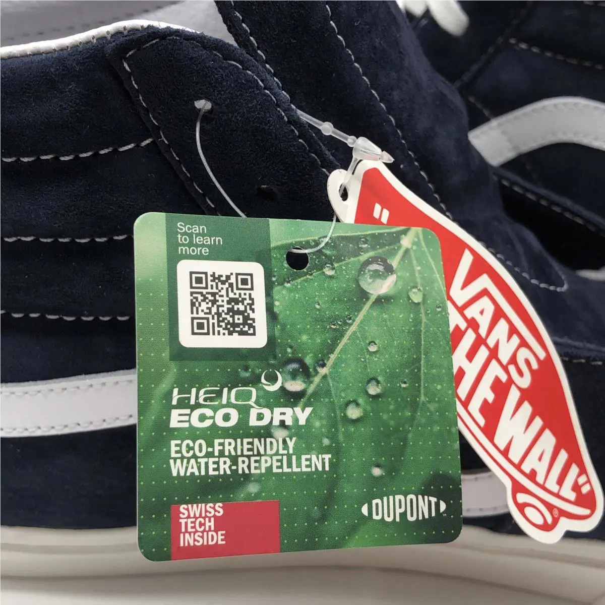Vans shoes - Vans Sk8 Hi - VN0A32QG9G5 - Navy Blue White, Manufacturer: Parisian Nights White (UPC: 0195439354814) 4