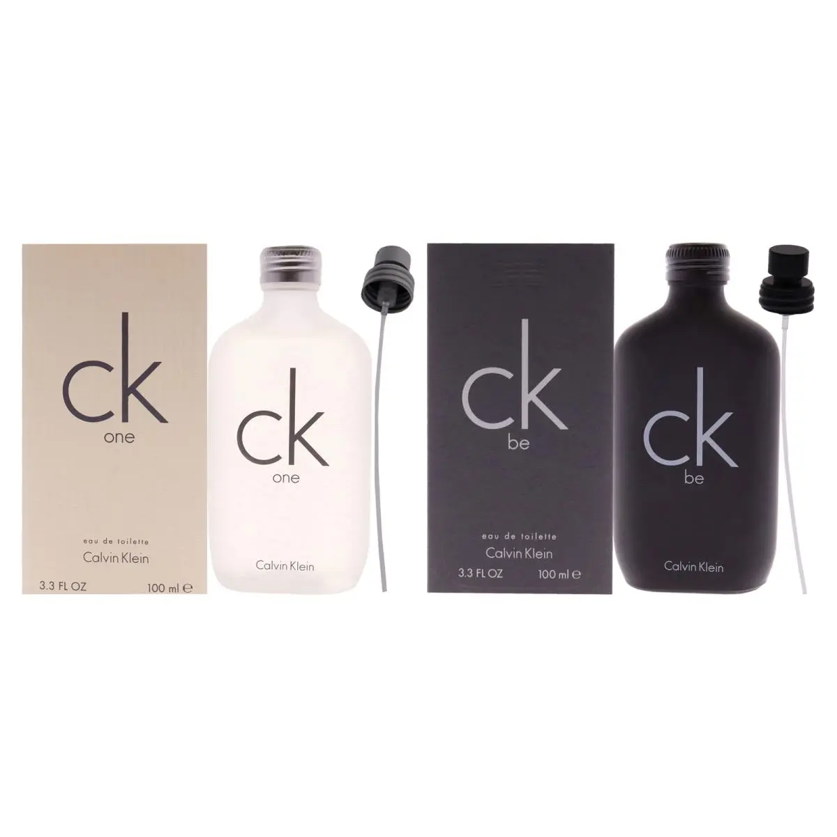 CK Kit by Calvin Klein For Unisex - 2 Pc Kit 3.4 oz Edt Spray CK One More