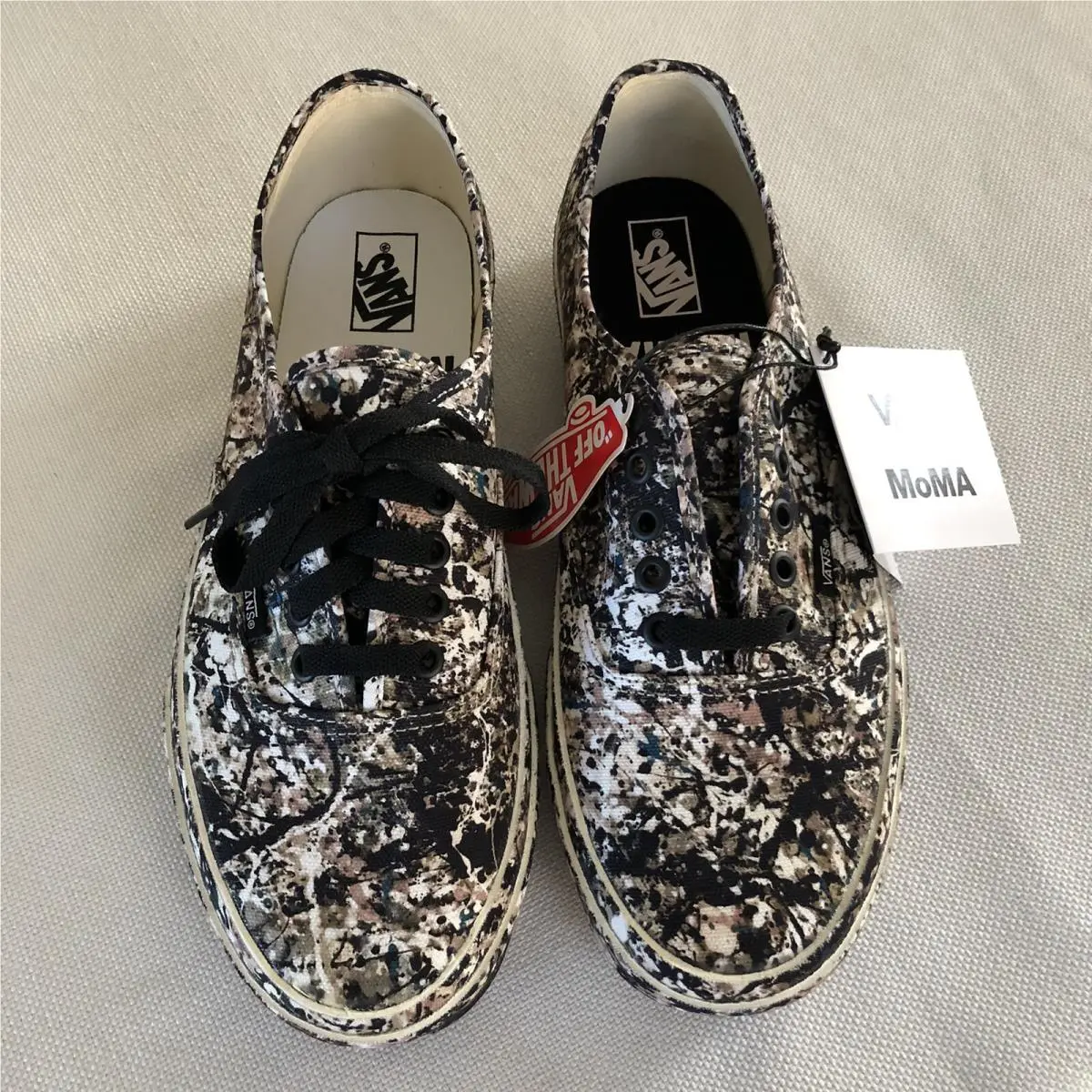 ® Moma Vans Era Jackson Pollock Mens US 9 UK 8 Eur 42 Rare