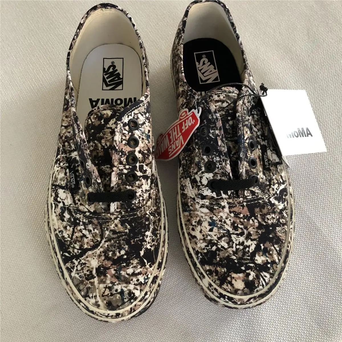 Vans shoes - MOMA x VANS AUTHENTIC JACKSON POLLOCK One: Number 31: 1950 - VN0A2Z5I18K - Brown 2